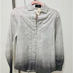 NWT CIVIDINI Blouse Long Sleeve Cotton Size 4